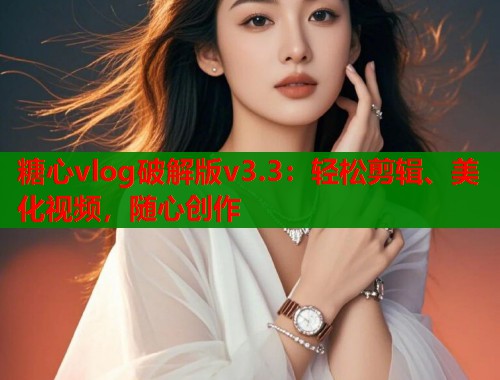 糖心vlog破解版v3.3：轻松剪辑、美化视频，随心创作