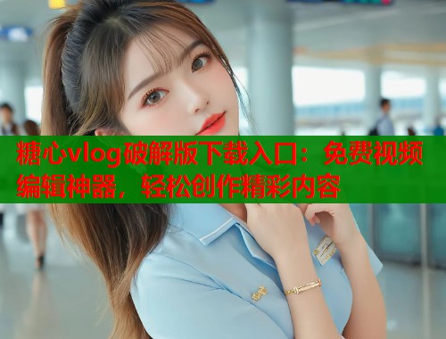 糖心vlog破解版下载入口：免费视频编辑神器，轻松创作精彩内容