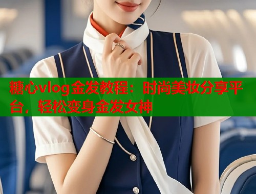 糖心vlog金发教程：时尚美妆分享平台，轻松变身金发女神
