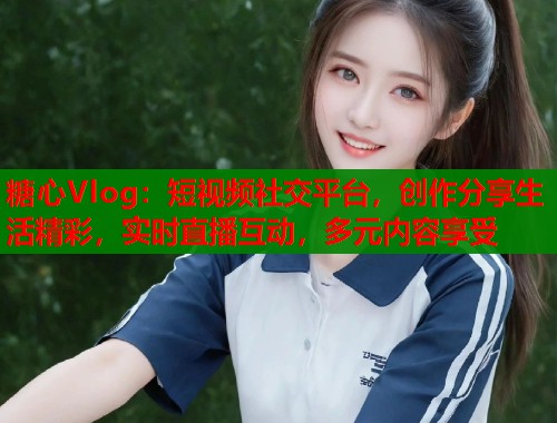 糖心Vlog：短视频社交平台，创作分享生活精彩，实时直播互动，多元内容享受