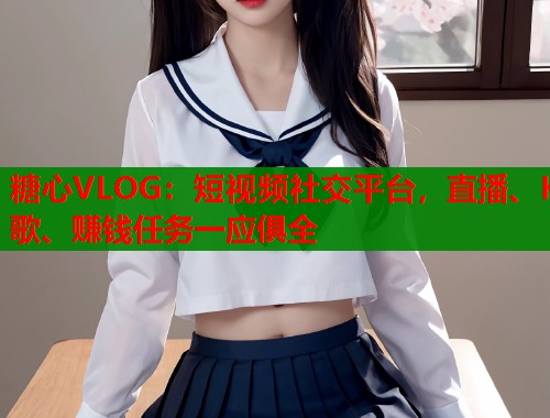 糖心VLOG：短视频社交平台，直播、K歌、赚钱任务一应俱全