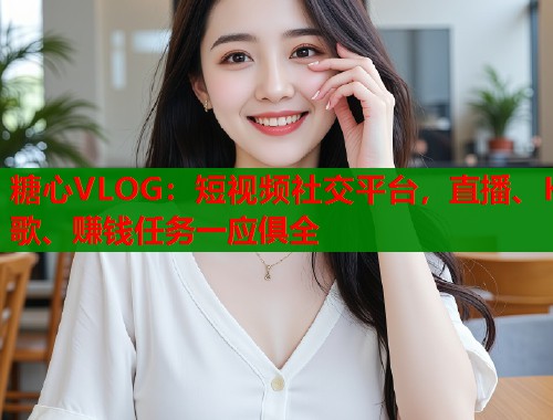 糖心VLOG：短视频社交平台，直播、K歌、赚钱任务一应俱全