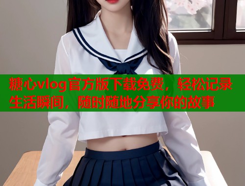 糖心vlog官方版下载免费，轻松记录生活瞬间，随时随地分享你的故事