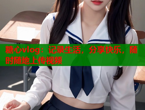 糖心vlog：记录生活，分享快乐，随时随地上传视频