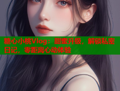 糖心小桃Vlog：甜蜜升级，解锁私密日记，零距离心动体验