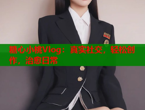 糖心小桃Vlog：真实社交，轻松创作，治愈日常