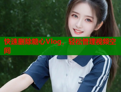 快速删除糖心Vlog，轻松管理视频空间