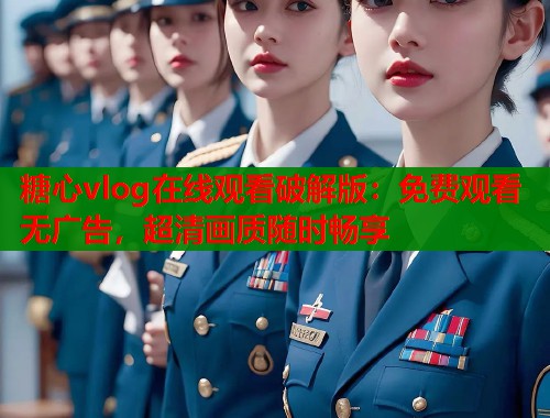 糖心vlog在线观看破解版：免费观看无广告，超清画质随时畅享