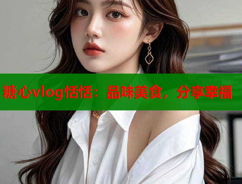 糖心vlog恬恬：品味美食，分享幸福
