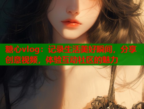 糖心vlog：记录生活美好瞬间，分享创意视频，体验互动社区的魅力