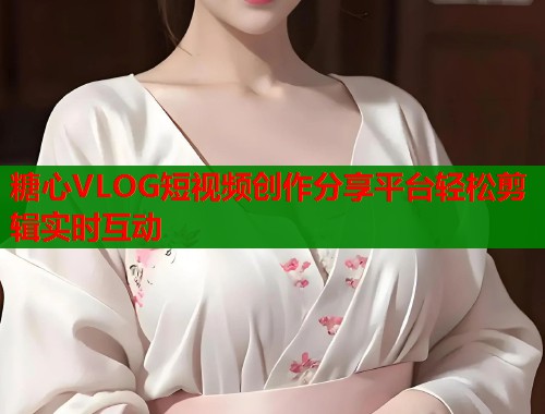 糖心VLOG短视频创作分享平台轻松剪辑实时互动