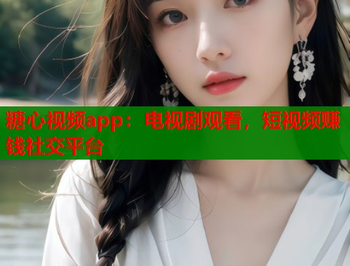 糖心视频app：电视剧观看，短视频赚钱社交平台
