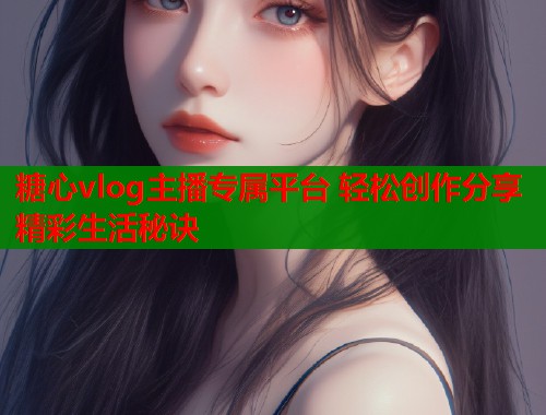 糖心vlog主播专属平台 轻松创作分享精彩生活秘诀