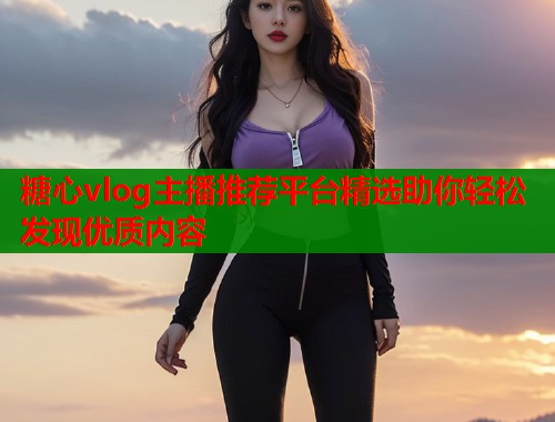 糖心vlog主播推荐平台精选助你轻松发现优质内容