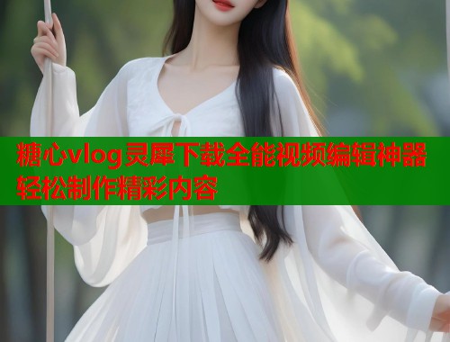 糖心vlog灵犀下载全能视频编辑神器轻松制作精彩内容