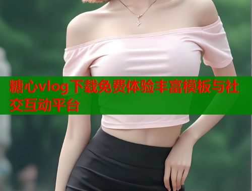 糖心vlog下载免费体验丰富模板与社交互动平台