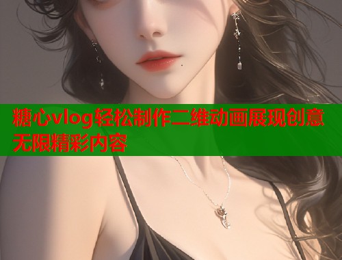 糖心vlog轻松制作二维动画展现创意无限精彩内容