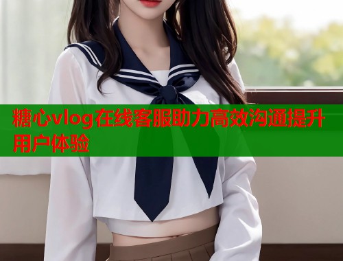 糖心vlog在线客服助力高效沟通提升用户体验