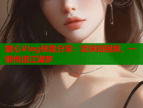 糖心Vlog侠客分享：武侠短视频，一键传送江湖梦