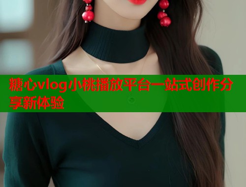 糖心vlog小桃播放平台一站式创作分享新体验
