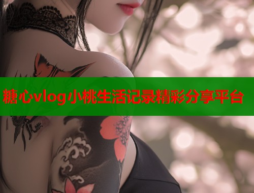 糖心vlog小桃生活记录精彩分享平台
