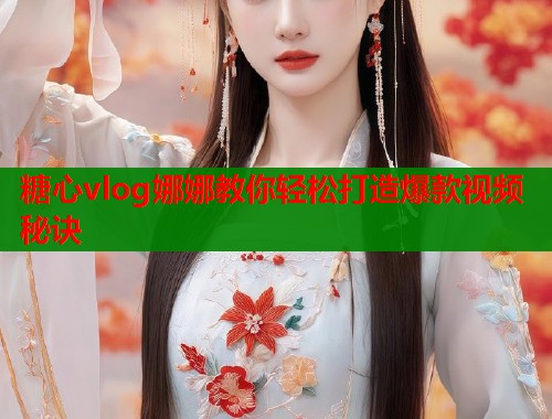糖心vlog娜娜教你轻松打造爆款视频秘诀