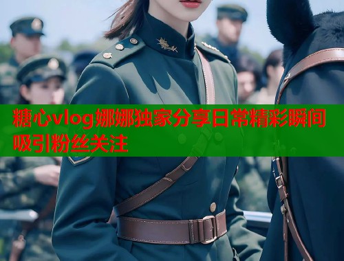 糖心vlog娜娜独家分享日常精彩瞬间吸引粉丝关注
