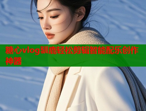 糖心vlog驯鹿轻松剪辑智能配乐创作神器
