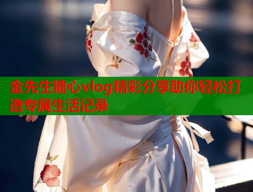 金先生糖心vlog精彩分享助你轻松打造专属生活记录