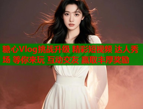 糖心Vlog挑战升级 精彩短视频 达人秀场 等你来玩 互动交友 赢取丰厚奖励