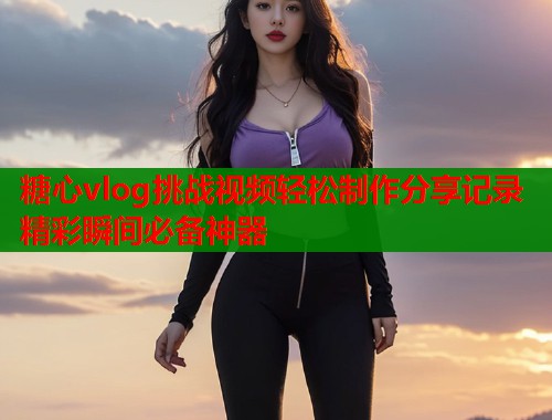 糖心vlog挑战视频轻松制作分享记录精彩瞬间必备神器