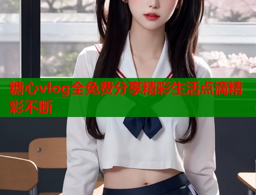 糖心vlog全免费分享精彩生活点滴精彩不断