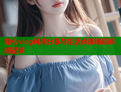 糖心vlog风格分享与生活点滴精彩瞬间记录