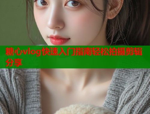 糖心vlog快速入门指南轻松拍摄剪辑分享